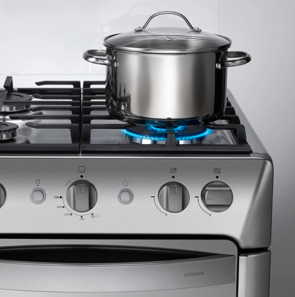 Cocina Indurama Ibiza Zafiro 4 quemadores Grill más instalación (copiar)