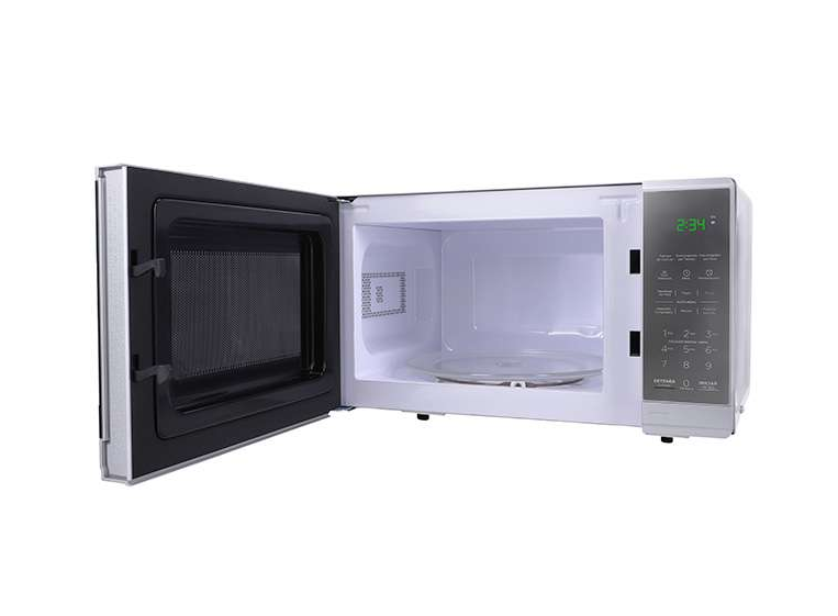 Horno Microondas MIDEA 20 Litros Puerta espejo gris