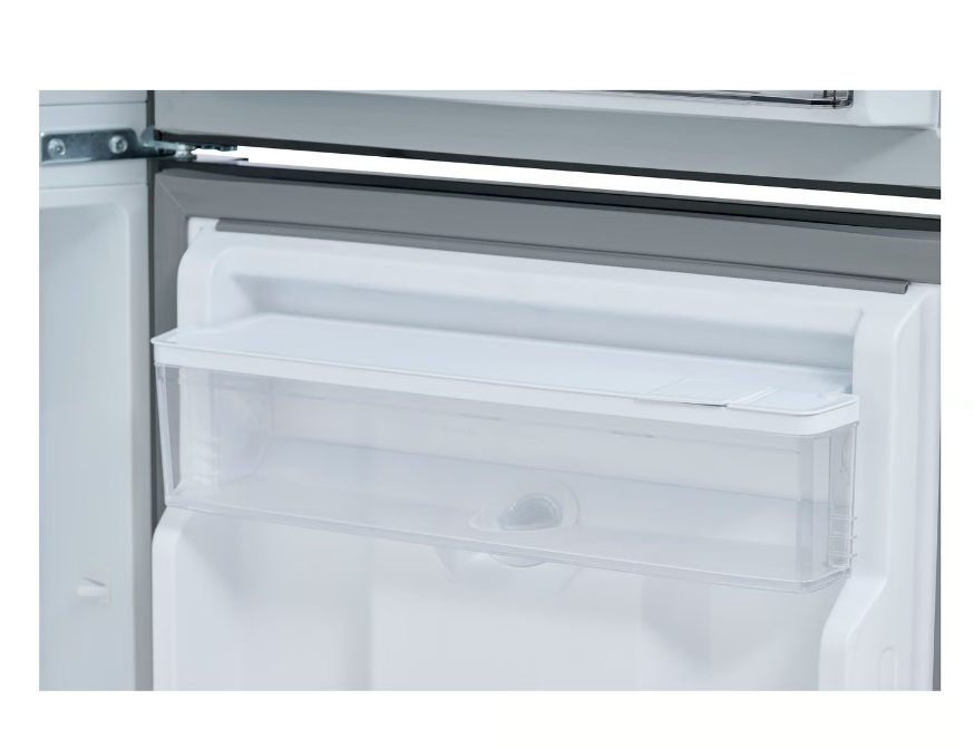 Refrigeradora MIDEA 263 Lts color Inox c/dispenser No frost MDRT38