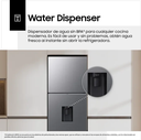 Refrigeradora Samsung All Around Cooling 301L Silver c/dispenser Wifi  RT31DG5220S9PE 