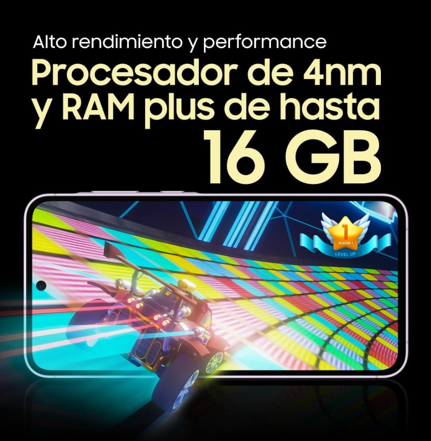 Celular Samsung Galaxy A35 6.6" 5G  8GB RAM 256GB Negro