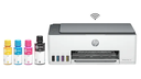IMPRESORA HP MULTIFUNCIONAL SMART TANK 580, 3 EN UNO, IMPRIME ESCANEA COPIA, WIFI BLUETOOH 