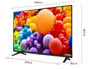 Televisor LG 65" UHD Thinq Ai 65UT7300 modelo 2024 