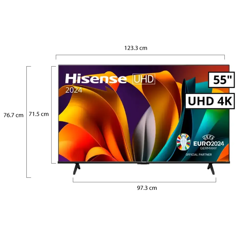 Televisor HISENSE 55"UHD 4K Smart 55A6N  Vidaa