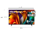 Televisor HISENSE 55"UHD 4K Smart 55A6N  Vidaa