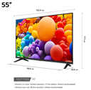 Televisor LG 65" UHD Thinq Ai 65UT7300 modelo 2024 