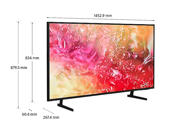 Televisor Samsung Smart TV 55" Crystal UHD 4K UN55CU7000