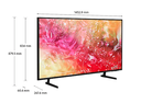 Televisor Samsung Smart TV 55" Crystal UHD 4K UN55CU7000