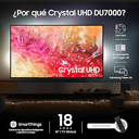 Televisor Samsung Smart TV 55" Crystal UHD 4K UN55CU7000