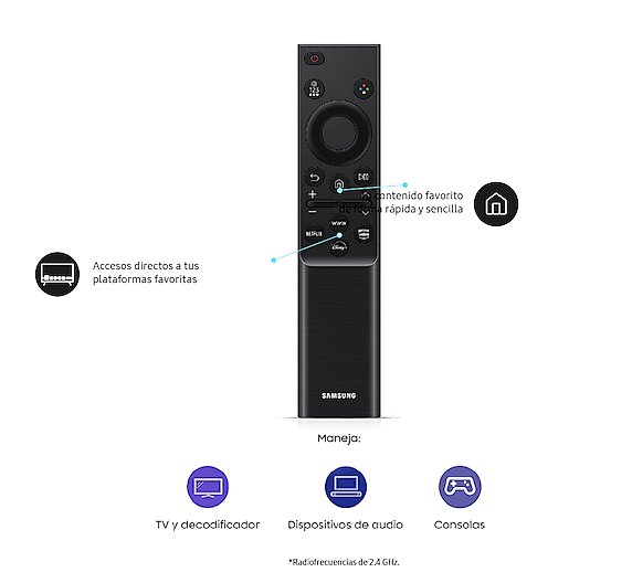Televisor Samsung Smart TV 55" Crystal UHD 4K UN55CU7000