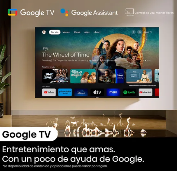 Televisor HISENSE 65" UHD 4K Smart 65A6N Vidaa