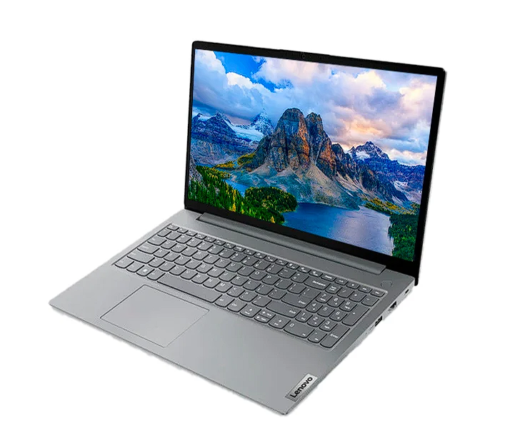 Laptop Lenovo V15 G4 AMN 15.6" FHD, AMD RYZEN 3 - 7320U, 8GB DDR5, 256 GB SSD  Windows 11 Gris.