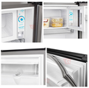 Refrigeradora Indurama 289 Plateado 177 Lts - RI289