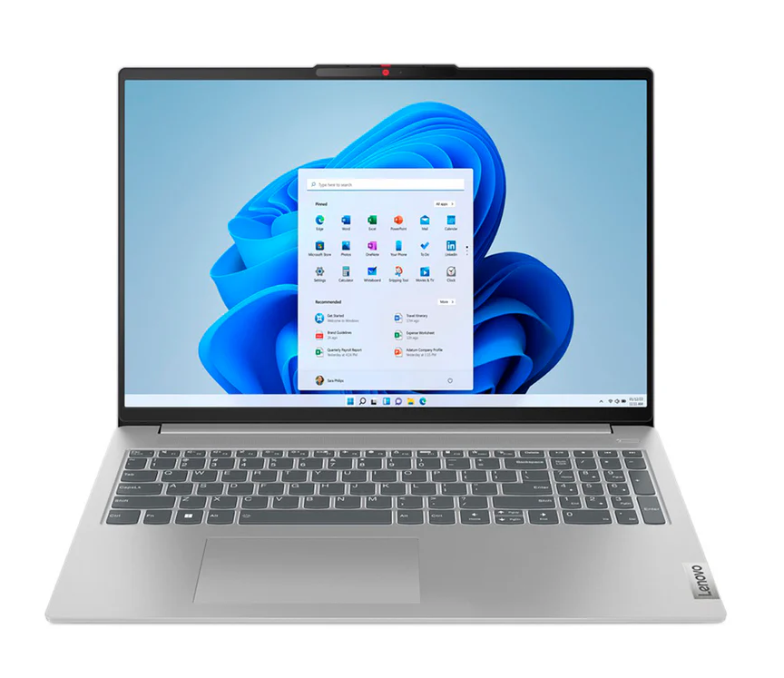 LAPTOP LENOVO IDEAPAD SLIM 16"WUXGA 8va Gen, INTEL CORE I7-13620H 16GB RAM 512GB SSD WINDOWS 11 HOME CLOUD GREY