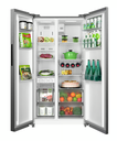 Refrigeradora Midea Side By Side 511 L Color Inox