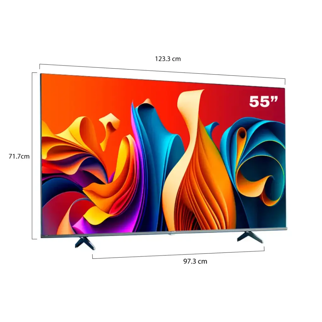 TV HISENSE 55" SMART QLED 55Q6N GOOGLE TV