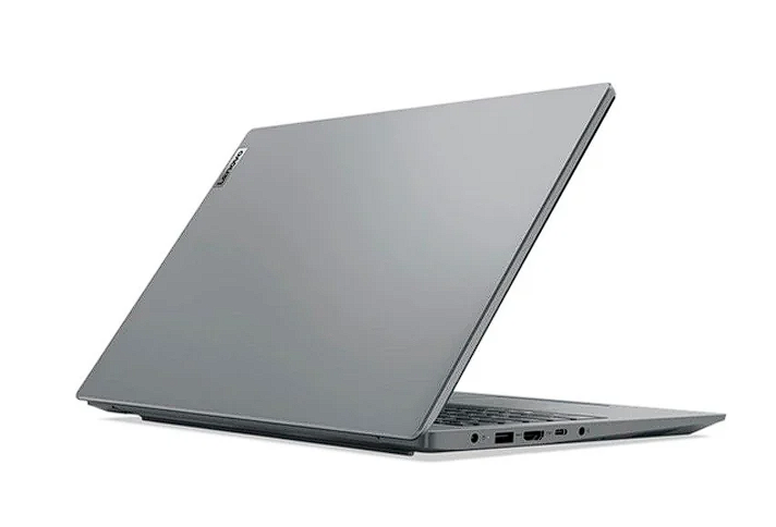 Laptop Lenovo V15 G4 AMN 15.6" FHD, AMD RYZEN 3 - 7320U, 8GB DDR5, 256 GB SSD  Windows 11 Gris.