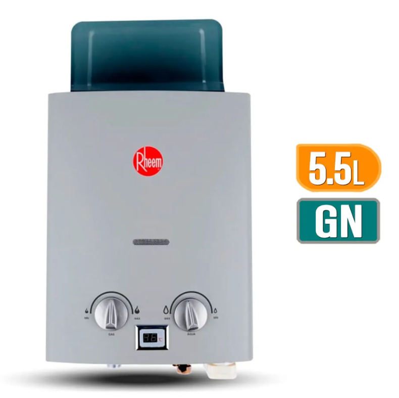 Terma a gas Rheem GN 5.5 litros