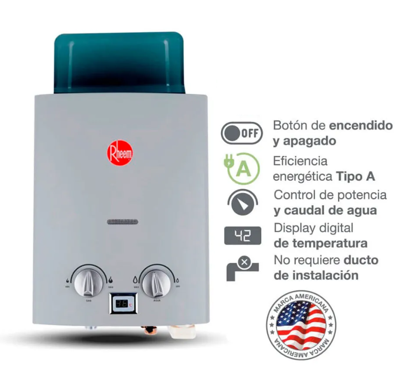 Terma a gas Rheem GN 5.5 litros