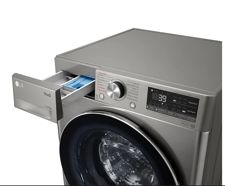 Lavaseca de 11 kg de Lavado y 07 kg de Secado, carga frontal con AI - Modelo WD11PVC3S6
