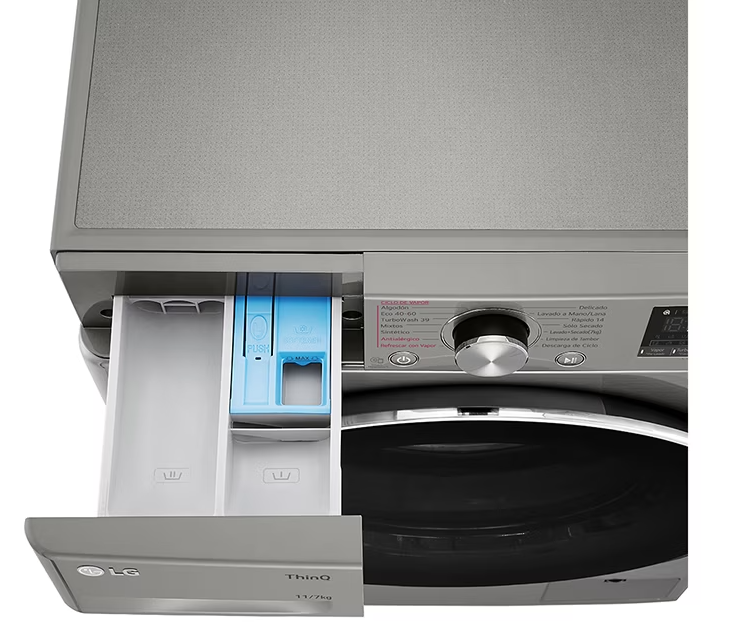 Lavaseca de 11 kg de Lavado y 07 kg de Secado, carga frontal con AI - Modelo WD11PVC3S6