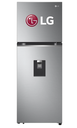 Refrigeradora LG 314L Door Cooling Top Mount Plateado con dispenser - Modelo GT31WPP