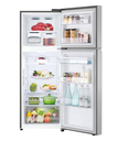Refrigeradora LG 314L Door Cooling Top Mount Plateado con dispenser - Modelo GT31WPP
