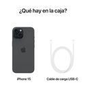 Celular Iphone 15 128 GB color negro