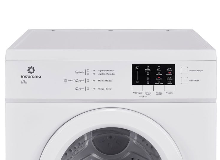 SECADORA A GAS INDURAMA 7KG SEC-7BLG