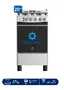 COCINA INDURAMA 20" 4 HORNILLAS CASSAT con instalación