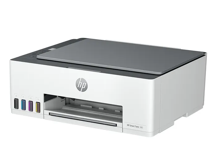 IMPRESORA HP MULTIFUNCIONAL SMART TANK 580, 3 EN UNO, IMPRIME ESCANEA COPIA, WIFI BLUETOOH - HPST580 