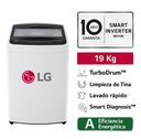 LAVADORA LG 19 KG Carga Superior Smart Inverter BLANCA WT19WVTB Mod 2024