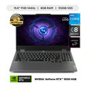 LAPTOP GAMER LENOVO LOQ 15IAX9 INTEL CORE i5 12450HX /8GB /512GB SSD/15.6"FHD/NVIDIA® GeForce RTX™ 3050 6GB/TECLADO ESPAÑOL RETROILUMINADO/WINDOWS 11 HOME, GRIS 