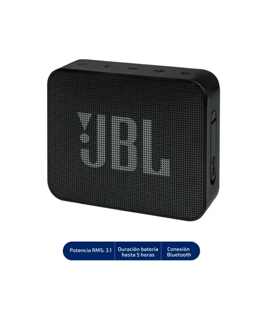 Parlante JBL Go Essential Black- JBLGOESSBK