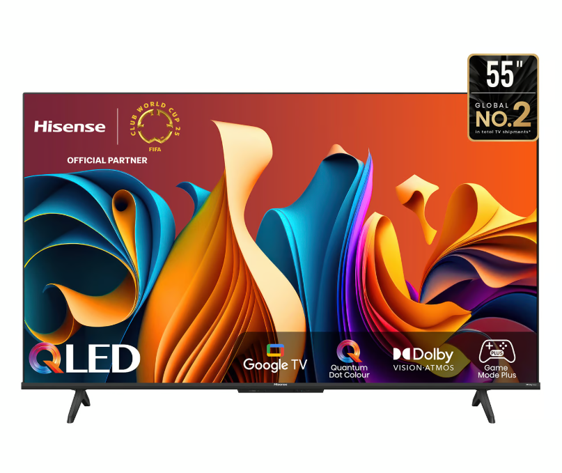 TV HISENSE 55" SMART QLED 55Q6N GOOGLE TV