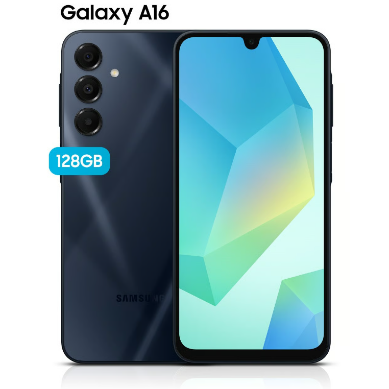 Celular Samsung Galaxy A16 6.7" 4GB RAM 128GB Negro 4G 