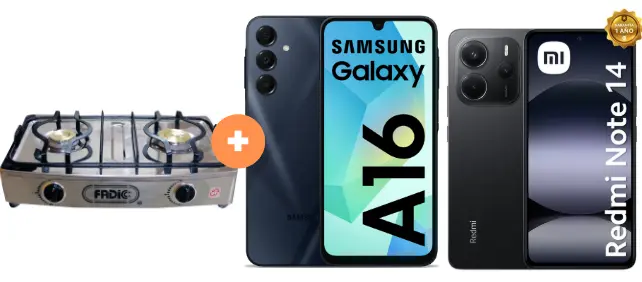 COCINA FADIC 2H SUPERIOR DE MESA CON CONEXIÓN + CELULAR SAMSUNG GALAXY A16 6.7"  8GB RAM 256GB Negro + CELULAR REDMI NOTE 14   6.67"  6GB RAM 128GB Negro  - 4507368 -  7