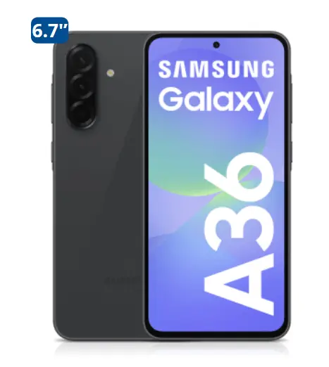 Celular Samsung Galaxy  A36 6.7" 6GB RAM 128GB Negro 5G