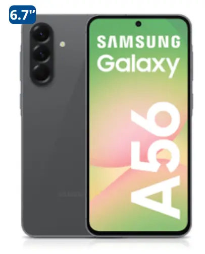 Celular Samsung Galaxy  A56 6.7" 6GB RAM 128GB Negro 5G  
