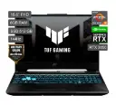 Laptop ASUS TUFF GAMING AMD Ryzen 5 7535HS /8gb ddr5/512Ggb/15.6" Fhd -144hz/Nvidia Geforce RTX3050 4gb/Windows 11 home/Graphite Black (FA506NC-HN011W).