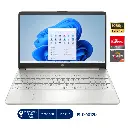 LAPTOP HP NOTEBOOK Ryzen AMD Ryzen 7 7730U 16GB DDR4 512GB SSD 15.6" FHD AMD RADEON GRAPHICS Windows 11 COLOR:PLATEADO (15-fc0012la) - HPNOTER7512GB 