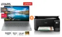 LAPTOP LENOVO V15 G4 AMN  AMD Ryzen 5 7520U /16GB /512GB SSD /15.6" FHD /Windows 11 / ARCTIC_GREY (82YU00X6LM) + Impresora Multifuncional Epson  L3250 ECOTANK WIFI