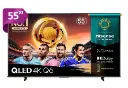 ELEVISOR HISENSE QLED 55" UHD SMART TV 55Q6QV VIDDA MODELO 2025