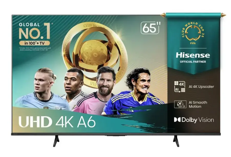 TV Hisense 65" LED 4K UHD Vidaa 65A6NV MODELO 2025