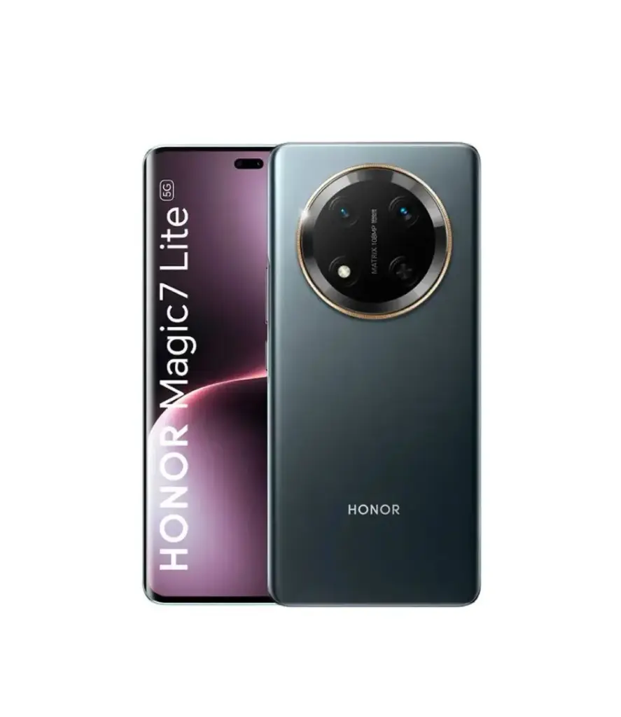 Celular Honor Magic7 Lite 5G, 6.78", 256GB, 8GB RAM, camara principal 108MP + 5MP, frontal 16MP