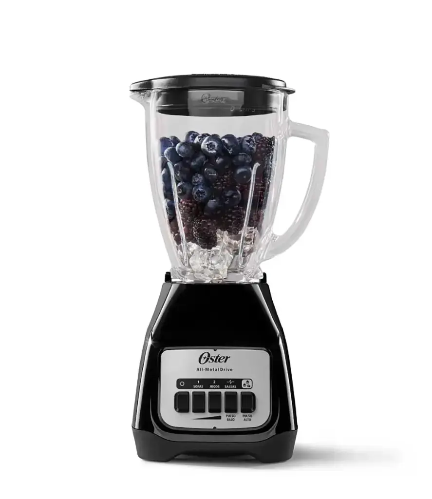 LICUADORA OSTER KALIMAN  2 VEL. 550w VASO VIDRIO 1.5 LT  C.NEGRO,  BLSTKAG-NEGRA