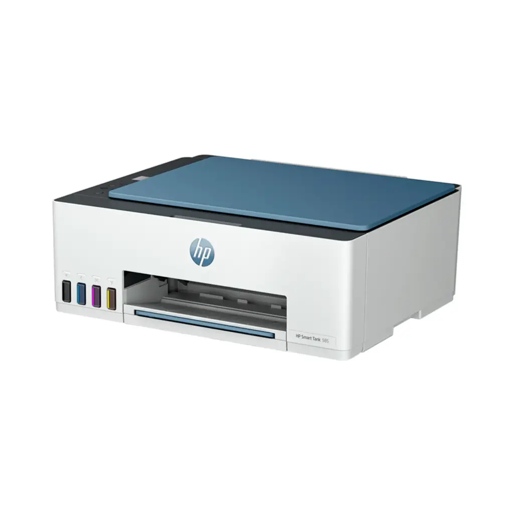 Impresora Multifuncional HP Smart Tank 585 Tinta Continua, Color, Wi-Fi, Smart App, Escaner (1F3Y2A)
