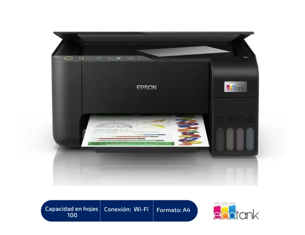 Epson Impresora Multifuncional Inalámbrica L3250