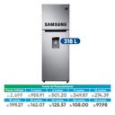 Refrigeradora Samsung de 318 Litros Inox No Frost - RT32K5730S8
