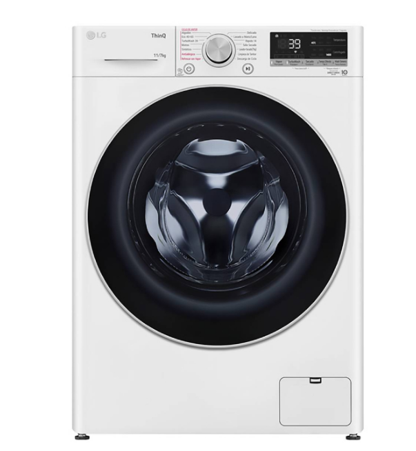 Lavaseca LG 11KG lavado 7KG secado, CARGA FRONTAL, BLANCO WD11WVC3S6